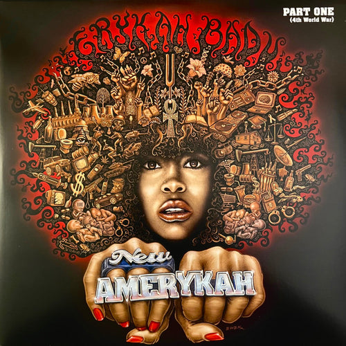 Erykah Badu : New Amerykah: Part One (4th World War) (2xLP, Album, RE, Pre)