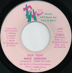 Mack Simmons : Skin Tight (7")