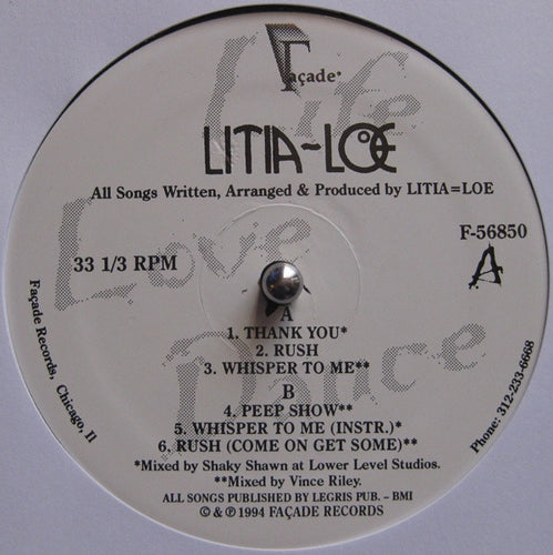 Litia~Loe : Life Love Dance (12