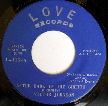 Victor Johnson (5) : After Dark In The Ghetto / When You Say Your Mine (7