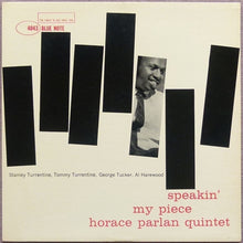 Load image into Gallery viewer, Horace Parlan Quintet : Speakin' My Piece (LP, Album, Mono)
