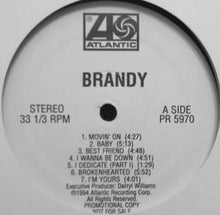 Load image into Gallery viewer, Brandy (2) : Brandy (LP, Album, Promo)
