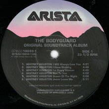 Load image into Gallery viewer, Various : The Bodyguard (Original Soundtrack Album) (LP, Comp)
