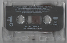 Load image into Gallery viewer, Metal Church : The Human Factor (Cass, Album)

