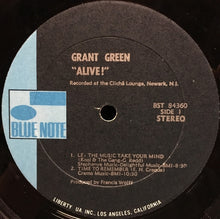 Load image into Gallery viewer, Grant Green : Alive! (LP, Album, All)
