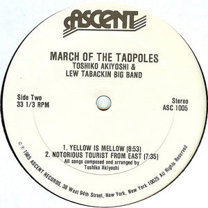 Toshiko Akiyoshi-Lew Tabackin Big Band : March Of The Tadpoles (LP, Album, RE)