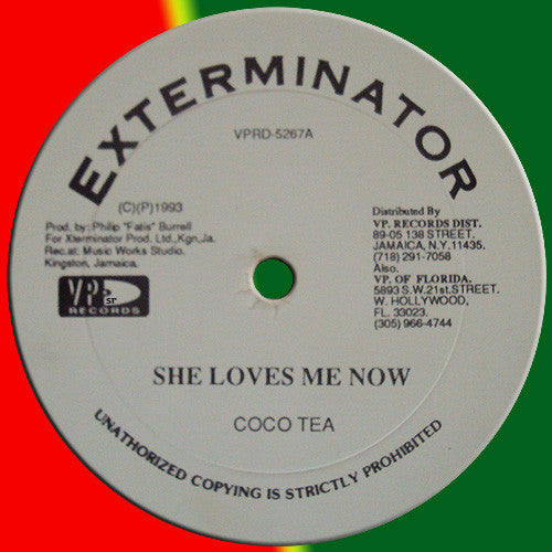 Cocoa Tea / Sanchez : She Loves Me Now / Kiss Me Honey (12