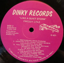 Load image into Gallery viewer, Freddy Cole : Like A Quiet Storm (LP, Album, Pri)
