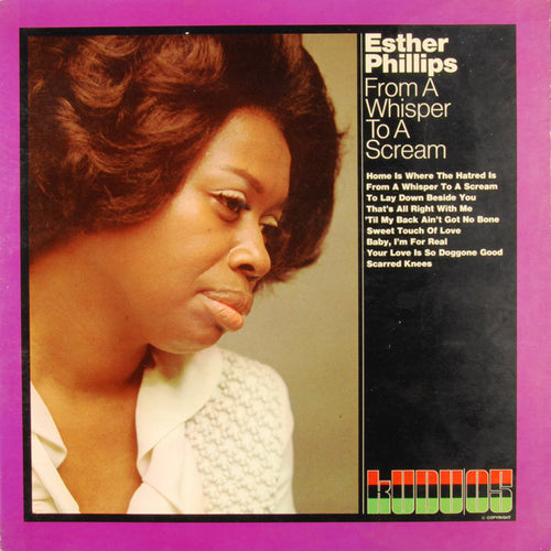 Esther Phillips : From A Whisper To A Scream (LP, Album)