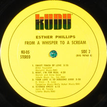 Load image into Gallery viewer, Esther Phillips : From A Whisper To A Scream (LP, Album)

