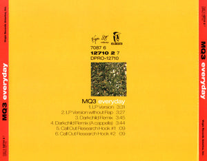 MQ3 : Everyday (CD, Maxi, Promo)