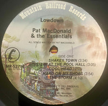 Load image into Gallery viewer, Pat MacDonald &amp; The Essentials : Lowdown (LP, Album, PRC)

