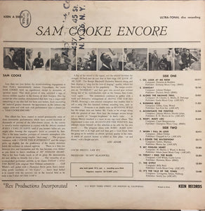 Sam Cooke : Encore (LP, Album, Mono, Hol)