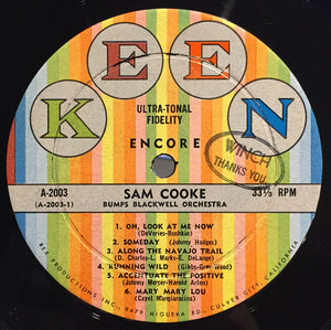 Sam Cooke : Encore (LP, Album, Mono, Hol)