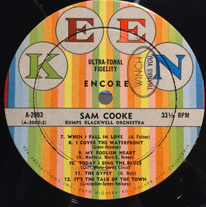 Sam Cooke : Encore (LP, Album, Mono, Hol)