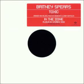 Britney Spears : Toxic (12", Promo)