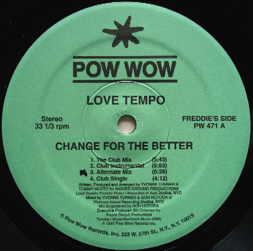 Love Tempo : Change For The Better (12