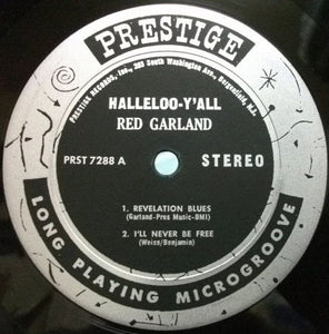 Red Garland : Halleloo-Y'-All (LP, Album)