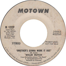 Load image into Gallery viewer, Willie Hutch : Brother's Gonna Work It Out (7", Promo, Styrene)
