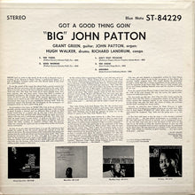 Load image into Gallery viewer, John Patton : Got A Good Thing Goin' (LP, Album)
