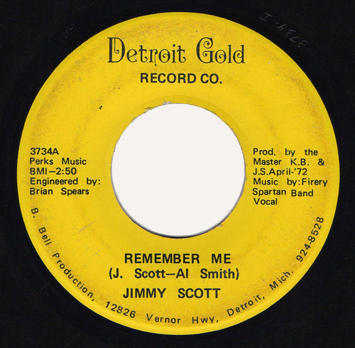 Jimmy Scott (6) : Remember Me (7