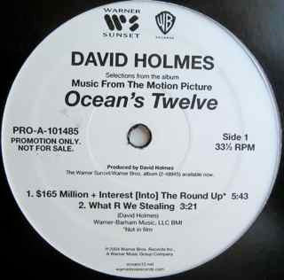 David Holmes : Music From The Motion Picture 