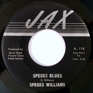 Specks Williams : We Gave The Drummer Some (7")