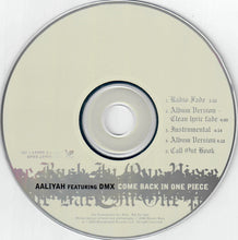 Load image into Gallery viewer, Aaliyah Featuring DMX : Come Back In One Piece (CD, Single, Promo)
