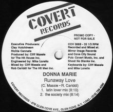 Load image into Gallery viewer, Donna Marie (2) : Runaway Love (12", Promo)
