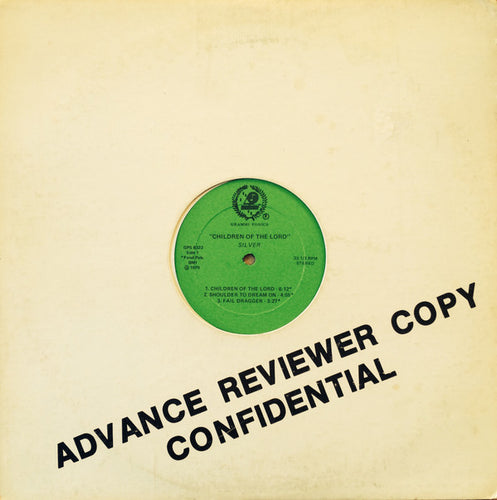Silver (51) : Children Of The Lord (LP, Advance, Album, RP)