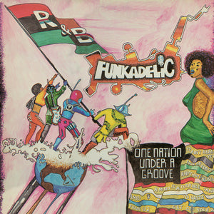 Funkadelic : One Nation Under A Groove (LP, Win + 7", EP + Album, Gat)