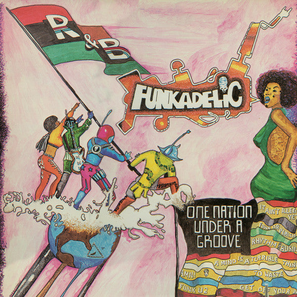 Funkadelic : One Nation Under A Groove (LP, Win + 7