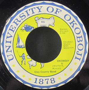 Clay County Band : Okoboji U / University Of Okoboji (7", Single)