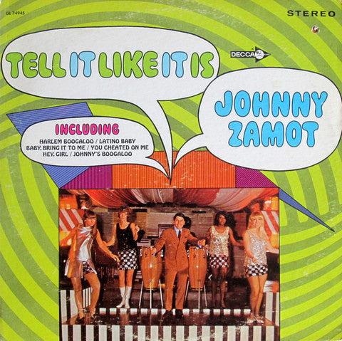 Johnny Zamot : Tell It Like It Is (LP, Album)