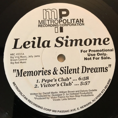 Leila Simone : Memories & Silent Dreams (12