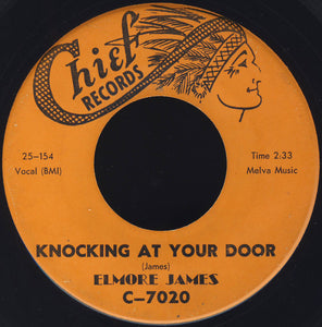 Junior Wells & Earl Hooker / Elmore James : Calling All Blues / Knocking At Your Door (7", Single, M/Print)