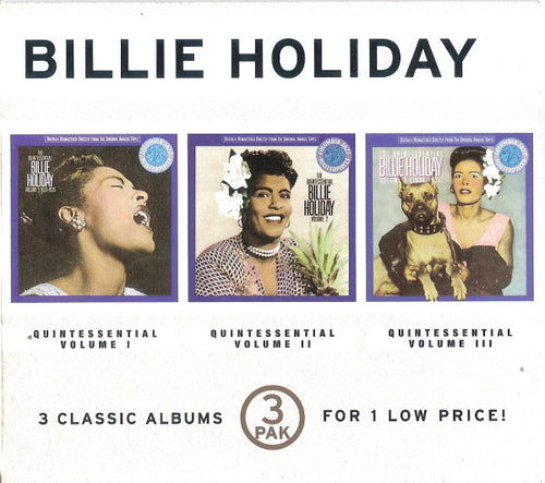 Billie Holiday : The Quintessential Billie Holiday   (3xCD, Comp, RM + Box)