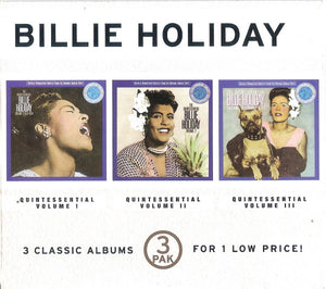 Billie Holiday : The Quintessential Billie Holiday   (3xCD, Comp, RM + Box)