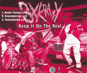 3X Krazy : Keep It On The Real (CD, Single, Promo)