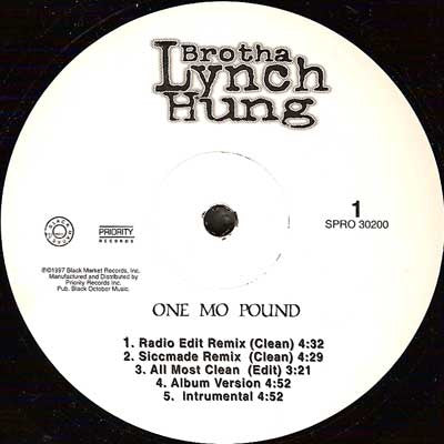 Brotha Lynch Hung : One Mo Pound (12