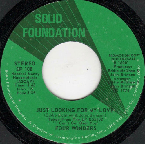 Four Wonders : Just Looking For My Love (7