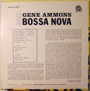 Gene Ammons : Bad! Bossa Nova (LP, Album, Mono)