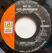 Load image into Gallery viewer, Funky People (5) : Let&#39;s Get It Together (You &amp; I) / Got To Have Brotherhood (7&quot;, Single, Styrene, She)
