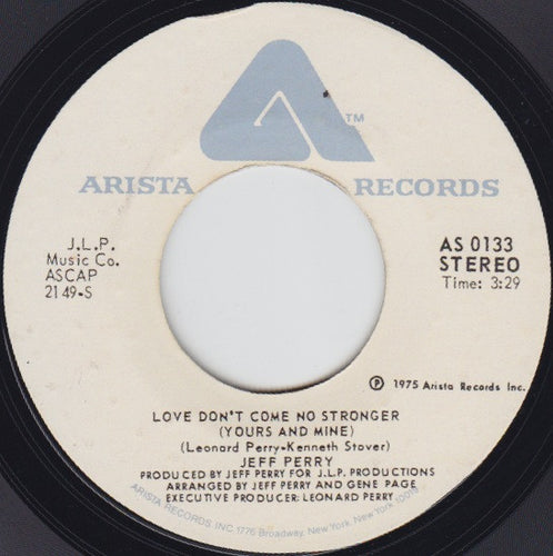 Jeff Perry : Love Don't Come No Stronger (Yours And Mine) (7