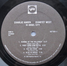 Load image into Gallery viewer, Charlie Haden Quartet West : In Angel City (LP, Album)
