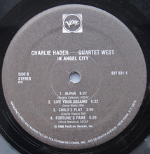 Load image into Gallery viewer, Charlie Haden Quartet West : In Angel City (LP, Album)
