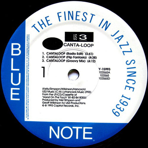 Us3 Featuring Rahsaan & Gerard Presencer : Cantaloop (12