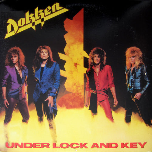 Dokken : Under Lock And Key (LP, Album, Promo)
