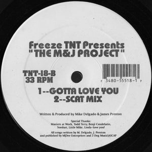 The M&J Project : The M&J Project (12")