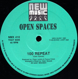 Open Spaces : Coast To Coast / 100 Repeat (12")